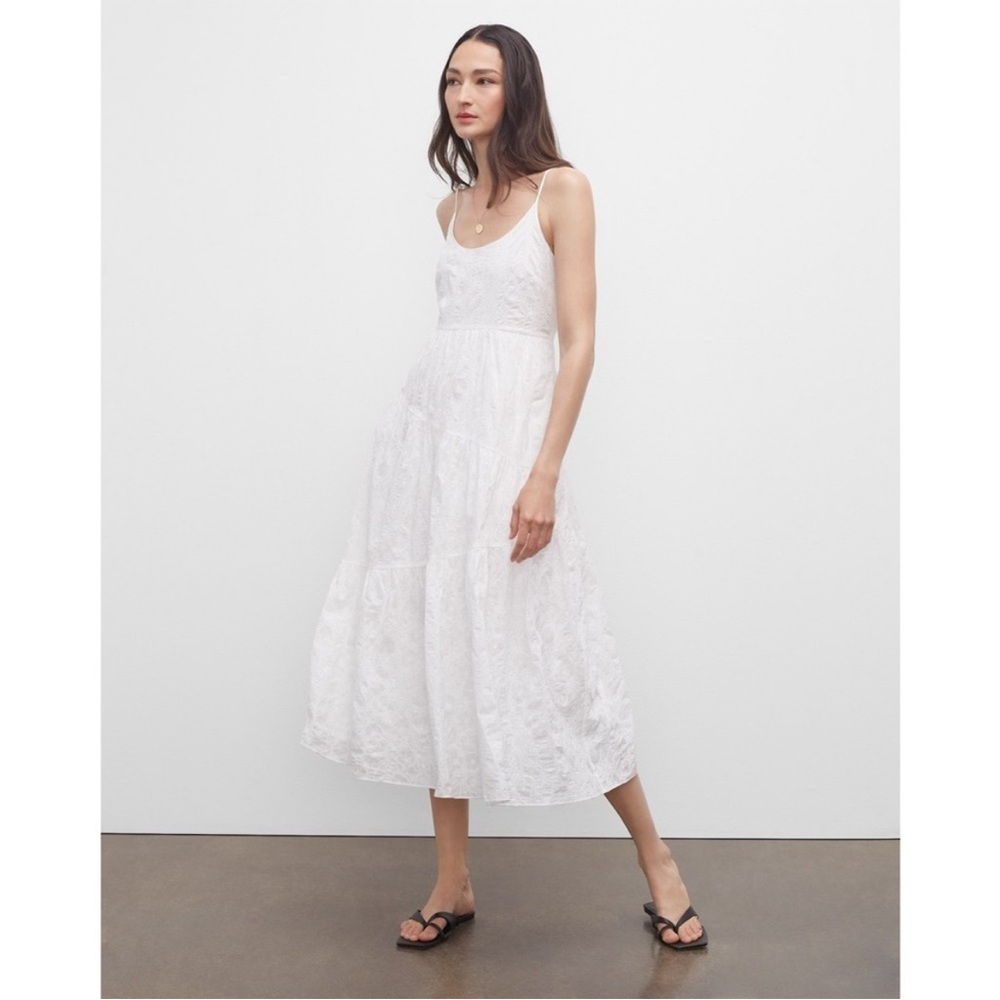 Club Monaco Traveling Tier Midi Dress size 4